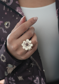 Anillo Trébol de la Suerte
