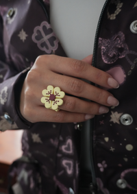 Anillo Trébol de la Suerte