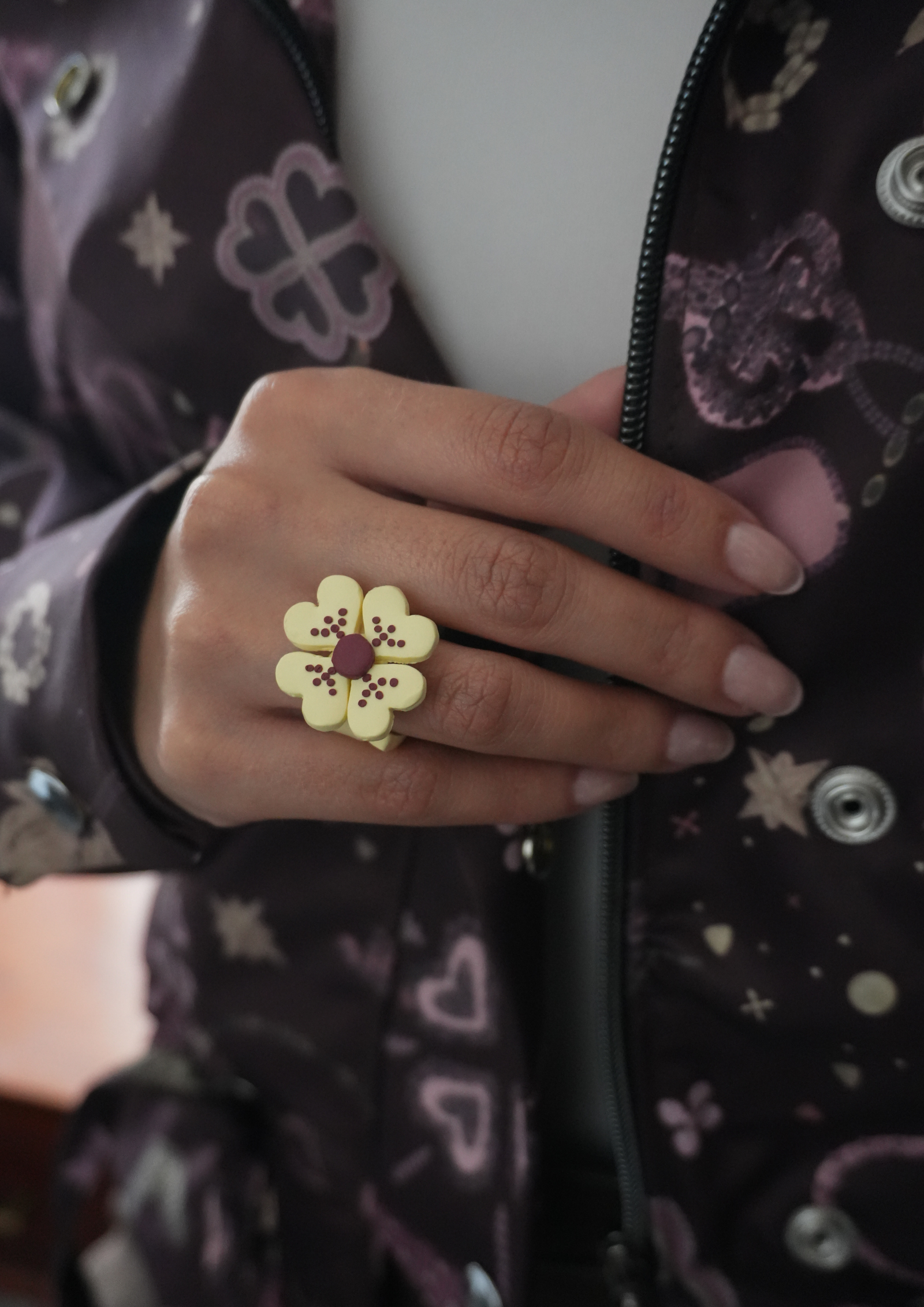 Anillo Trébol de la Suerte