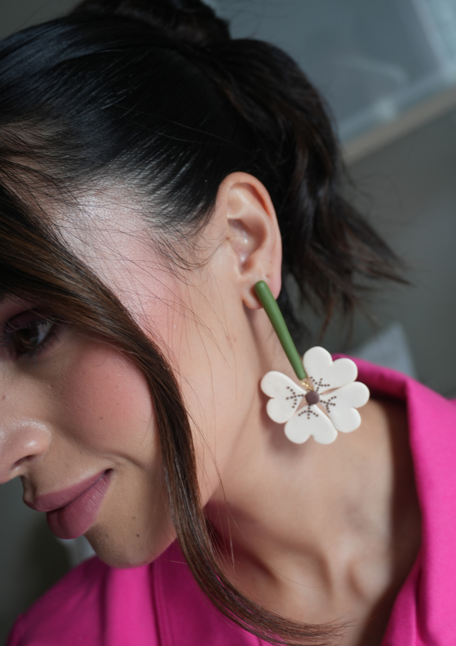 Aretes Trébol de la Suerte Maxi