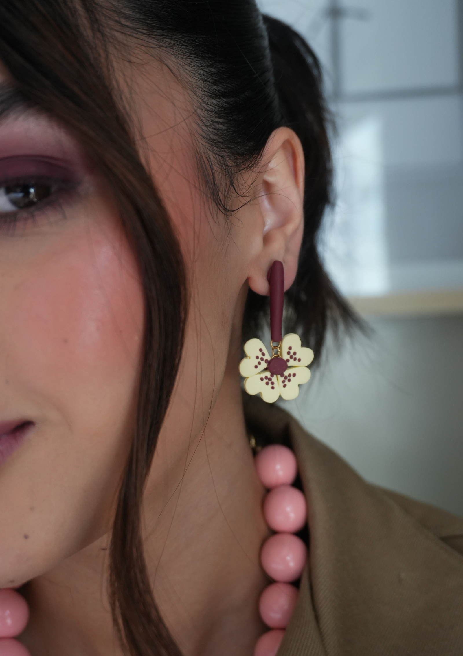Aretes Trébol de la Suerte Mini