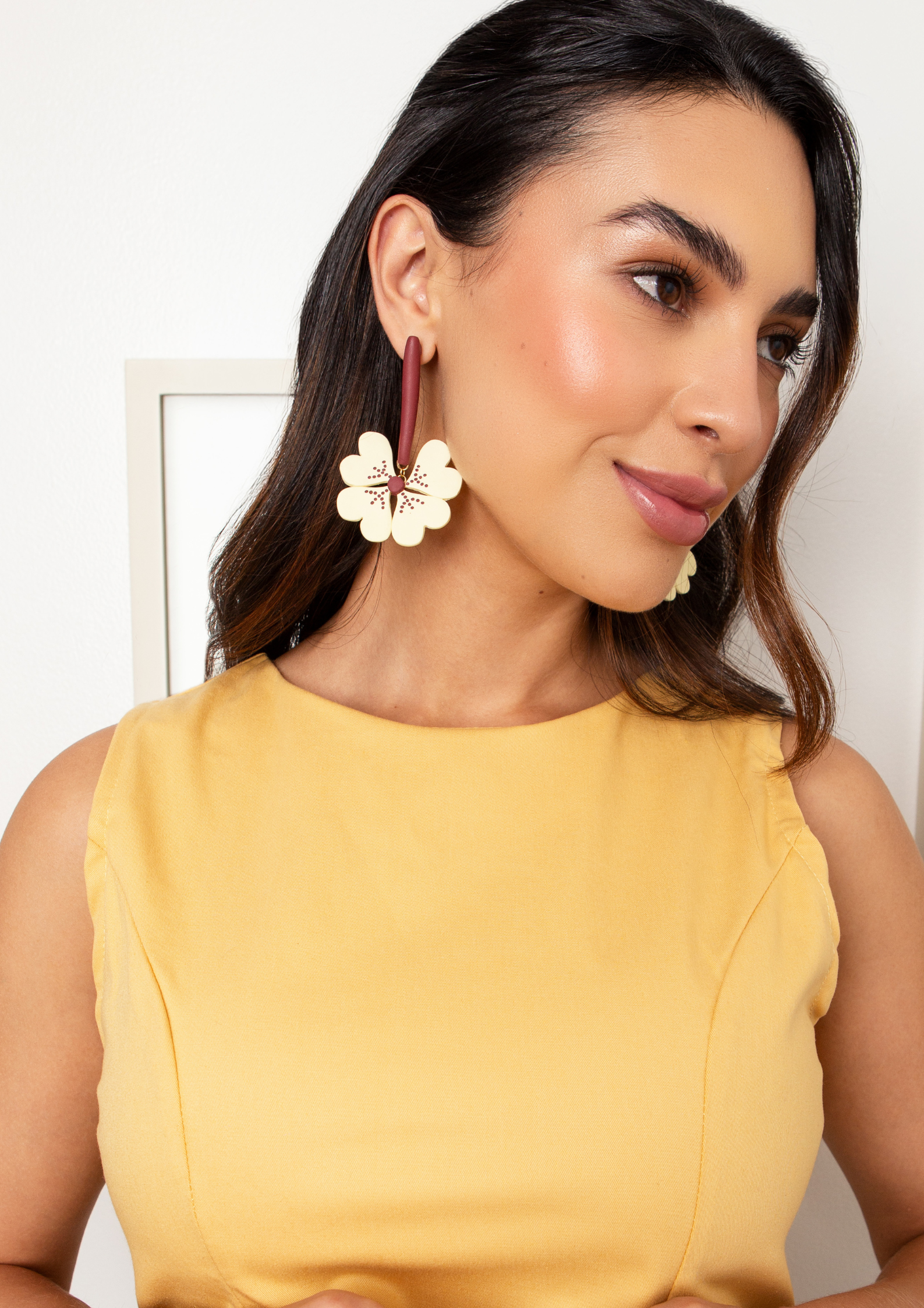 Aretes Trébol de la Suerte Maxi