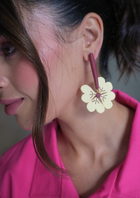 Aretes Trébol de la Suerte Maxi