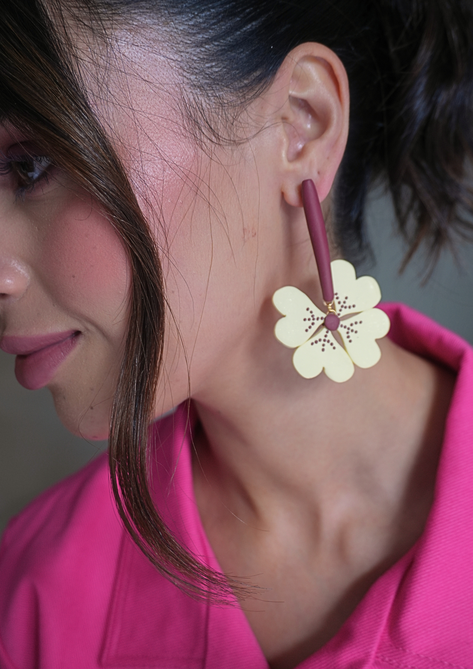 Aretes Trébol de la Suerte Maxi